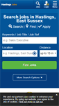 Mobile Screenshot of hastingsjobs.co.uk